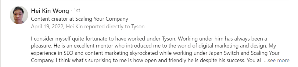 Internship in Japan Testimonial - Heikin Internship in Japan Testimonial - Heikin