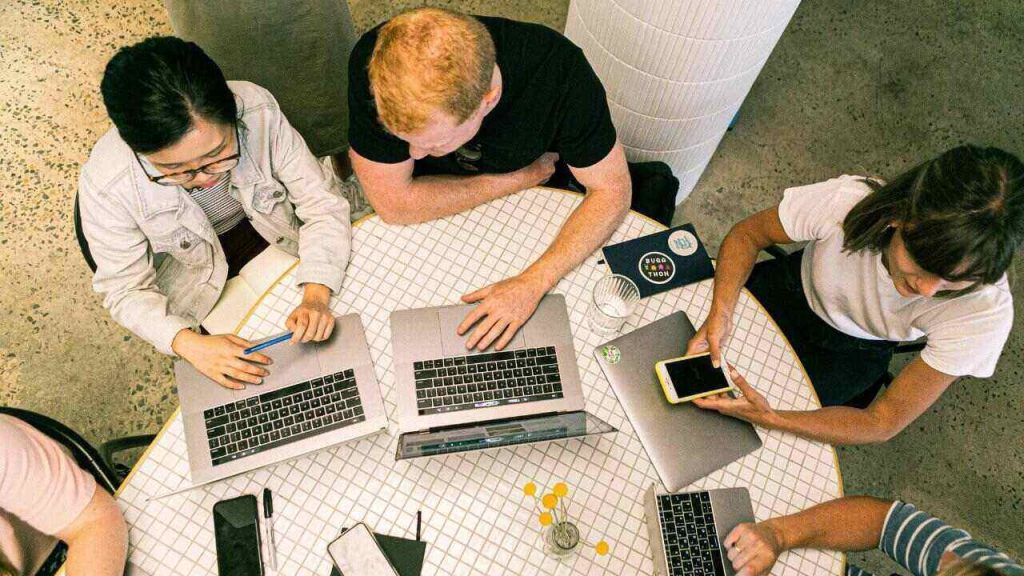 SEO Marketing agency meeting